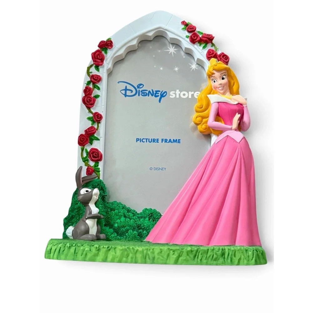 Disney Store Princess Aurora Sleeping Beauty Belle Beauty Beast Picture Frames